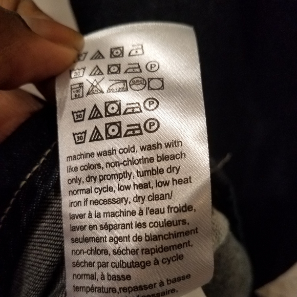 Calvin Klein Jeans Denim One Shoulder Sleeveless - Picture 6 of 8